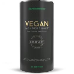 The Protein Works Vegan Wondershake 750 g chipsuri duble de ciocolată
