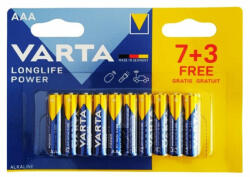 VARTA Varta Longlife Power LR03/AAA elem 10/bliszter