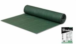Bradas Árnyékolóháló zöld 1, 2x10m 80% árnyékolás (AS-CO9012010GR)