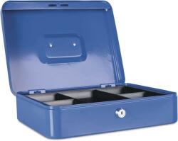 DONAU Caseta (cutie) metalica pentru bani, 300 x 240 x 90 mm, DONAU - albastru (DN-5234001PL-10)