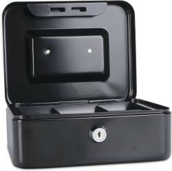 DONAU Caseta (cutie) metalica pentru bani, 200 x 160 x 90 mm, DONAU - negru (DN-5232001PL-01)