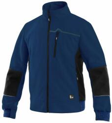 CXS Cipzáras férfi felső CXS TEXAS - Sötétkék / fekete | 3XL (1520-136-441-97)