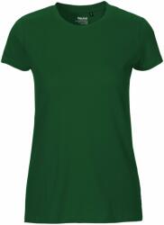 Neutral Tricou Fit pentru femei din bumbac organic Fairtrade - Verde de sticlă | XL (NE-O81001-1000212196)