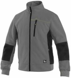 CXS Hanorac cu fermoar pentru bărbați CXS TEXAS - Gri / neagră | 2XL (1520-136-710-96)