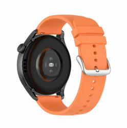 TECHSUIT Curea Samsung Galaxy Watch 46 mm / Watch 3 / Gear S3, Huawei Watch GT / GT 2 / GT 2e / GT 2 Pro / GT 3 46MM-Techsuit Softband-Orange