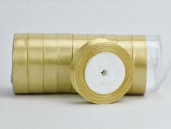  Arany szatén szalag 2cm 10 tekercs - OKOSÁR! - kosarbolt