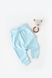 BabyCosy Pantaloni Bebe Unisex din bumbac organic Bleu BabyCosy (BC-CSY5626)