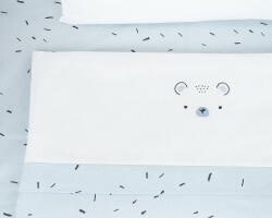 KikkaBoo Бебешки спален комплект за мини-кошара 5ч Bear with me Blue (41101050067) - salemax