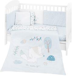 KikkaBoo Бебешки спален комплект 6 части 70/140 Little Fox (41101060110) - salemax