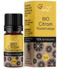 Herby's BIO Citrom fűszercsepp 5ml - multi-vitamin