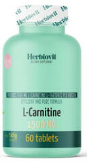 Herbiovit Kft Herbiovit L-Carnitine 1500mg tabletta 60db