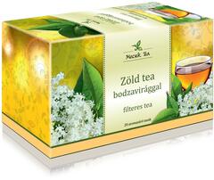 Mecsek Tea Mecsek Zöld tea bodzavirággal 20 x 2g