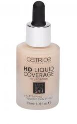 Catrice HD Liquid Coverage 24H fond de ten 30 ml pentru femei 010 Light Beige