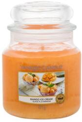 Yankee Candle Mango Ice Cream 411 g lumânări parfumate