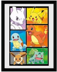 Abysse Corp Pokémon "Comic Panel" keretes 30, 5x40, 6 cm poszter (PFC3285)