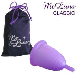 Me Luna Cupă menstruală cu picioruș, mărimea L, mov - MeLuna Classic Menstrual Cup