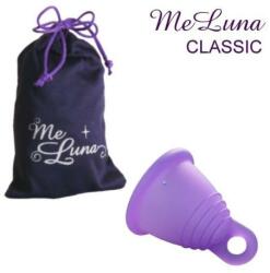 Me Luna Cupă menstruală, inel, mărime M, mov - MeLuna Classic Shorty Menstrual Cup Ring
