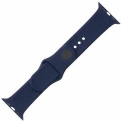 FIXED Szilikon szíj Apple Watch 38/40/41 mm, Kék FIXSST-436-BL (FIXSST-436-BL) - iway