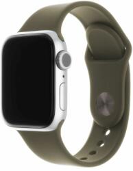FIXED Szilikon szíj Apple Watch 38/40/41 mm, oliva FIXSST-436-OL (FIXSST-436-OL) - iway