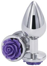 NS Novelties Dop Anal Rear Assets Rose, Argintiu+mov, Medium