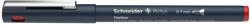 Schneider Liner pentru desen tehnic SCHNEIDER Pictus, varf fetru 0.7mm - rosu (S-197602) - birotica-asp