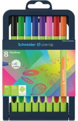 Schneider Liner SCHNEIDER Line-Up, varf fetru 0.4mm, 8 culori/set (S-191098) - birotica-asp