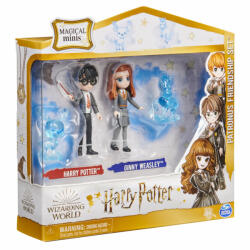 Spin Master Harry Potter Wizarding World Magical Minis Set 2 Figurine Harry Potter Si Ginny Weasley (6063830) - ejuniorul Figurina