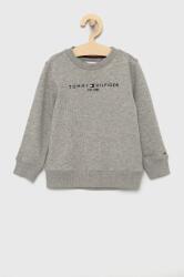 Tommy Hilfiger gyerek melegítőfelső pamutból szürke, nyomott mintás - szürke 74 - answear - 27 990 Ft