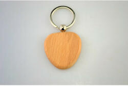 ACH-Impex Kulcstartó, fa szív alakú 4x3, 8cm (355360)