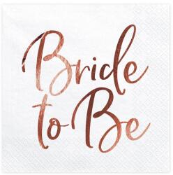 PartyDeco Салфетки - Bride to be 20 бр