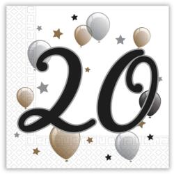 Procos Салфетки с номер 20 - milestone 33 х 33 см 20 бр