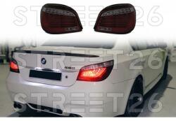 TUNING-TEC Stopuri LED compatibile cu Bmw E60 LCI 07-10 Rosu Fumuriu LED BAR (6390)