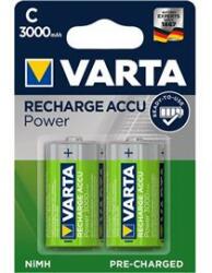 VARTA POWER elem C/baby, nikkel-metál-hidrid, 2db/csomag (56714101402) (56714101402)