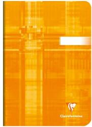Clairefontaine tűzött füzet, A5, 48 oldal, vonalas, narancssárga