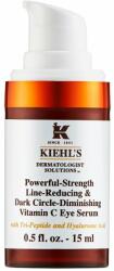 Kiehl's Dermatologist Solutions Powerful-Strength Line-Reducing & Dark Circle-Diminishing Vitamin C szérum szemre minden bőrtípusra, beleértve az érzékeny bőrt is C-vitaminnal 15 ml