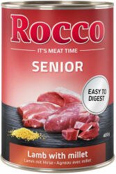 Rocco 24x400g Rocco Senior nedves kutyatáp vegyes csomag: 12x szárnyas + 12x bárány