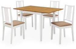 vidaXL Set mobilier de bucătărie, 5 piese, alb, MDF (276409)