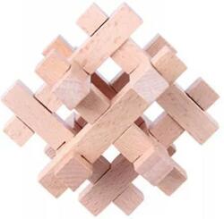 Johntoy Puzzle 3D din lemn Johntoy - Enigma, tip 12 (28173-12)