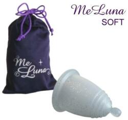 Me Luna Cupă menstruală, biluță, mărime M, glitter - MeLuna Soft Menstrual Cup Ball