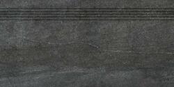 Rako Lépcső Rako Quarzit fekete 40x80 cm matt DCP84739.1 (DCP84739.1)