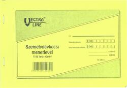 Vectra-line Nyomtatvány személygépkocsi menetlevél VECTRA-LINE A/5 - homeofficeshop