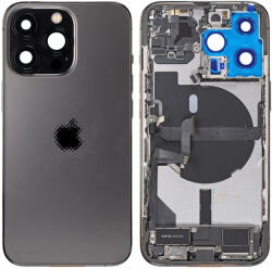Apple iPhone 13 Pro - Carcasă Spate cu Piese Mici (Graphite), Grey