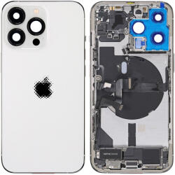 Apple iPhone 13 Pro - Carcasă Spate cu Piese Mici (Silver), Silver