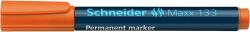 Schneider Permanent marker SCHNEIDER Maxx 133, varf tesit 1-4mm - portocaliu (S-113306)