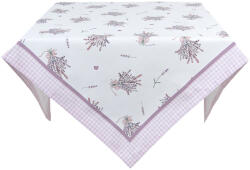 Clayre & Eef Fata masa bumbac Lavanda 150x150 cm (LAG15) Fata de masa