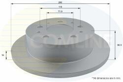 COMLINE Disc frana COMLINE ADC1577 - automobilus