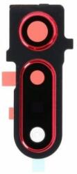 Huawei Honor View 20 - Sticlă Cameră Spate + Ramă (Phantom Red) - 51661LWB Genuine Service Pack, Red
