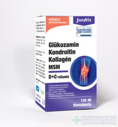 JutaVit Glükózamin Kondroitin MSM étrendkiegészítő 120x