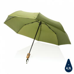 XD Collection 21-es Impact AWARE RPET automata bambusz esernyő 190T (P850.617)