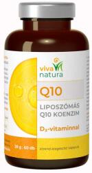 Viva Natura Liposzómás Q10 + D3-vitamin kapszula 60 db